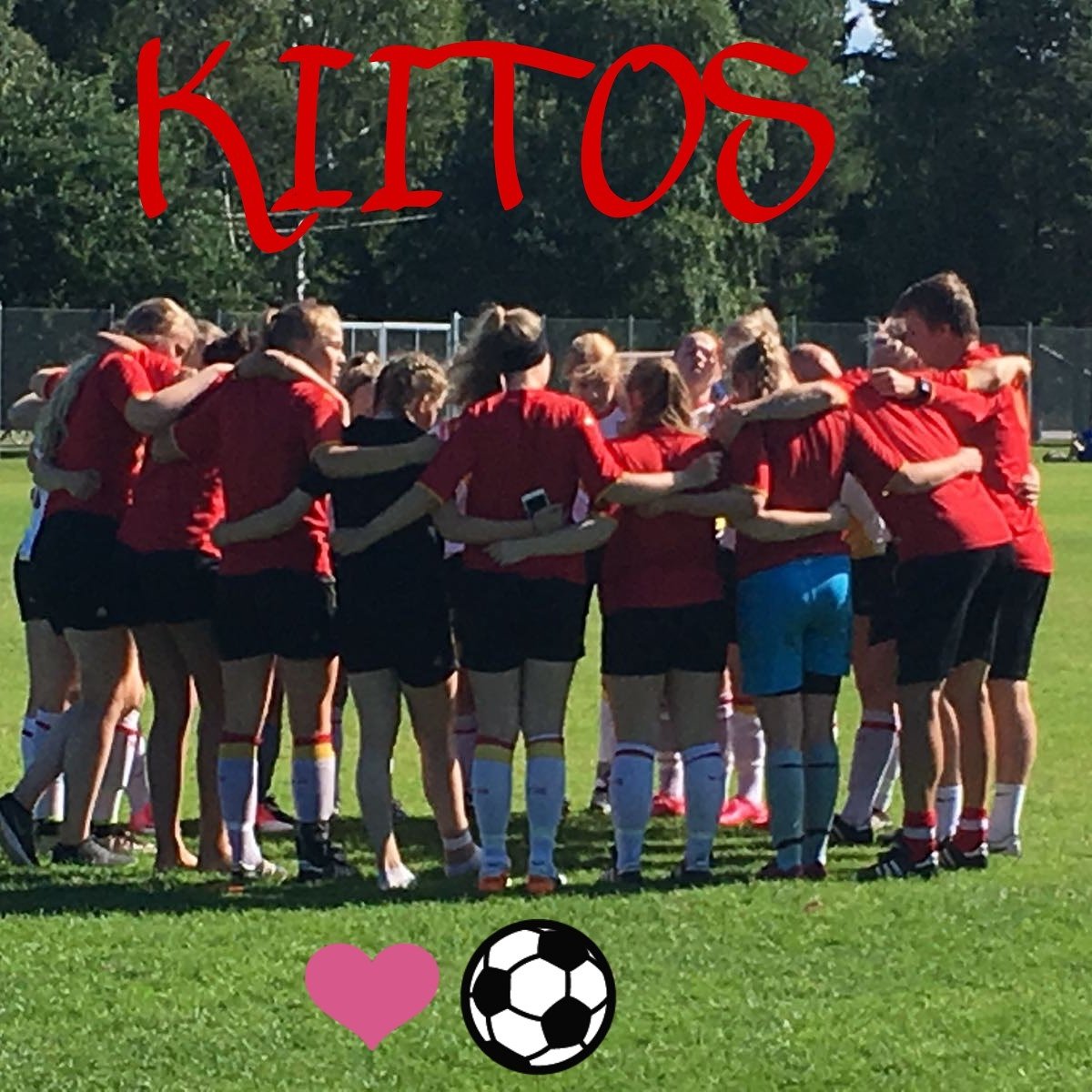 Joukkueen kausi ja taival paketoitu. Kiitos seuraajille, matka jatkuu B-ikäluokassa ❤️⚽ #vjst02