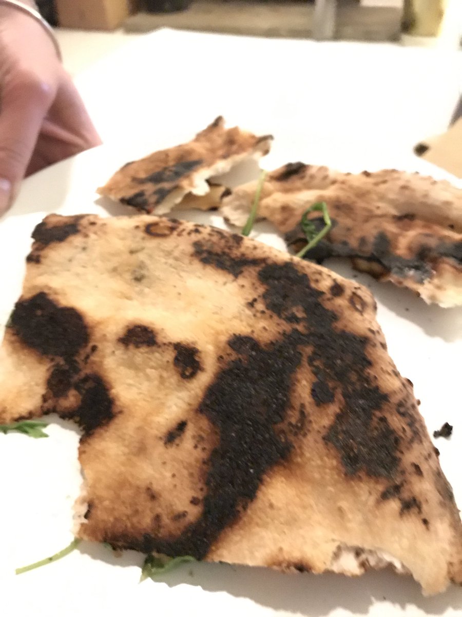 martinotoole's tweet photo. @CrustBros You lot should consider rebranding as #BurntCrustBros. Sub-standard and shocking #takeaway #pizza #crustbros #camberwell https://t.co/q6zlGeEe7H