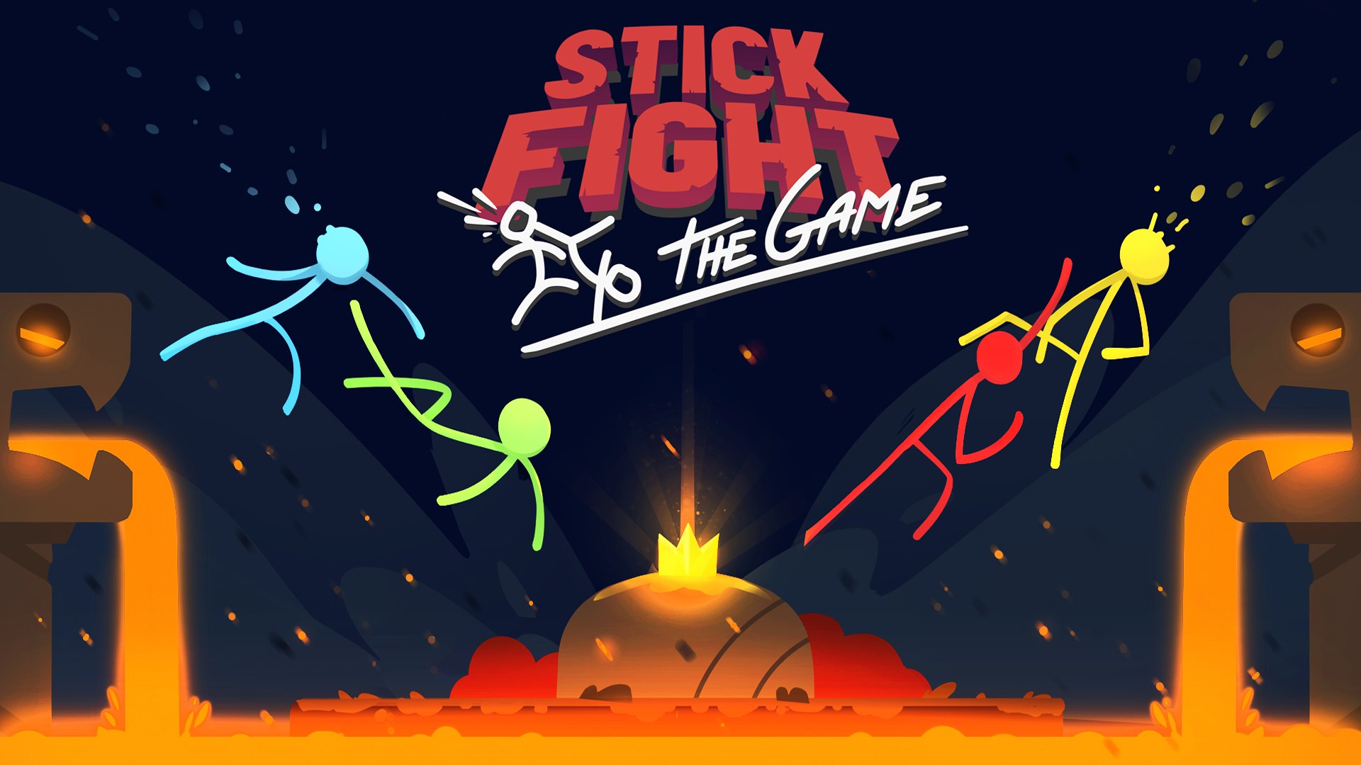 Стик зе гейм. Stick Fight: the game. Sticks игра. Стик файт превью. Game Stick фото.