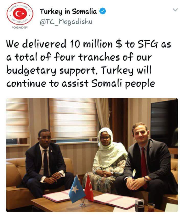 Rahomahomed's tweet photo. 10 Million Dollar ayuu Turkigu ugu deeqay Soomaaliya si loogu Caawiyo Dadkii ku wax yeeloobay #Qaraxii Soobe. https://t.co/yjz93Z2Hbw