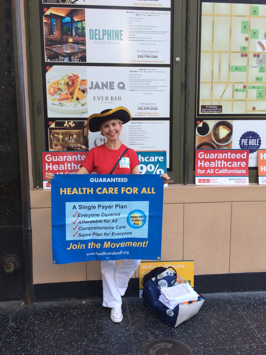 jgsarantinos's tweet photo. #SB562 weekend of action. Itโs what Hamilton wanted #MedicareForAll #SinglePayer https://t.co/BcsB7o1jDz