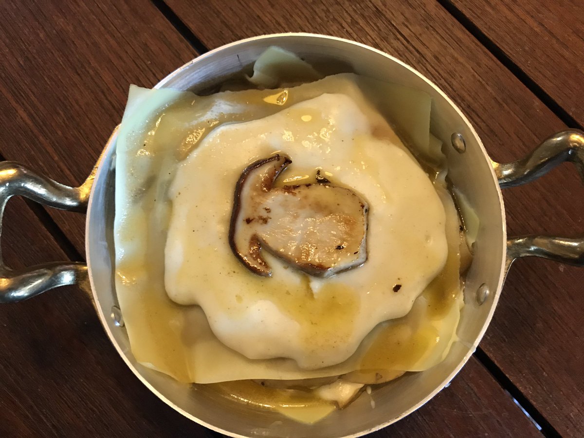 #millefoglie di porcini #saporilucchesi #cucinamonamour #abbinamenti #carema riserva 2010