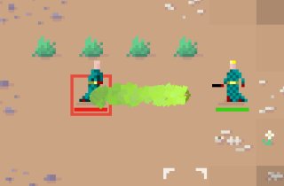 Sintaichi's tweet photo. Creating particle effects for @seasonofarena! This one is for the spell 'Ray of Sickness.' #gamedev #dnd #dnd5e https://t.co/uBCcCfDVwC
