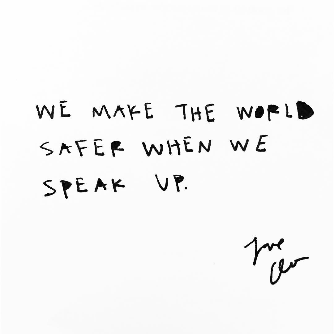 womensmarch's tweet image. Today's #SignOfResistance is by Cleo Wade.

Keep sharing your stories. Keep speaking up. #MeToo