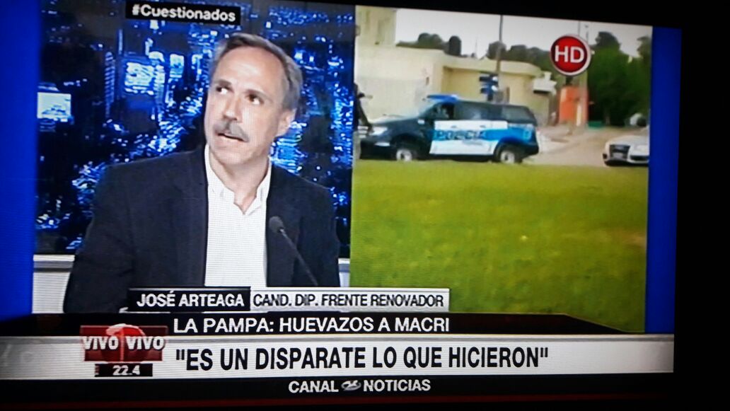 joserarteaga's tweet photo. #Ahora 📺 @canal26noticias Los argentinos de la grieta. Hay que trabajar con responsabilidad por el futuro de nuestros hijos. https://t.co/obksJgMoXy
