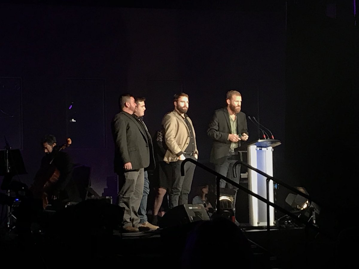 jamiekorab's tweet photo. Congrats @RumRagged on winning Music NL’s Celtic/Traditional Artist of the year! #musicnlweek2017 #musicnl25 #insideSJCC @Manning77 https://t.co/1T1VlbQb1D