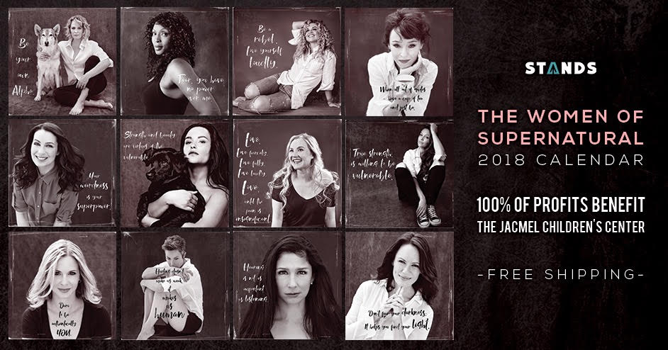 mishacollins's tweet image. I asked if I could be on this calendar, but I was told I “too much of a wuss” for this group:  bit.ly/cal18_sfb