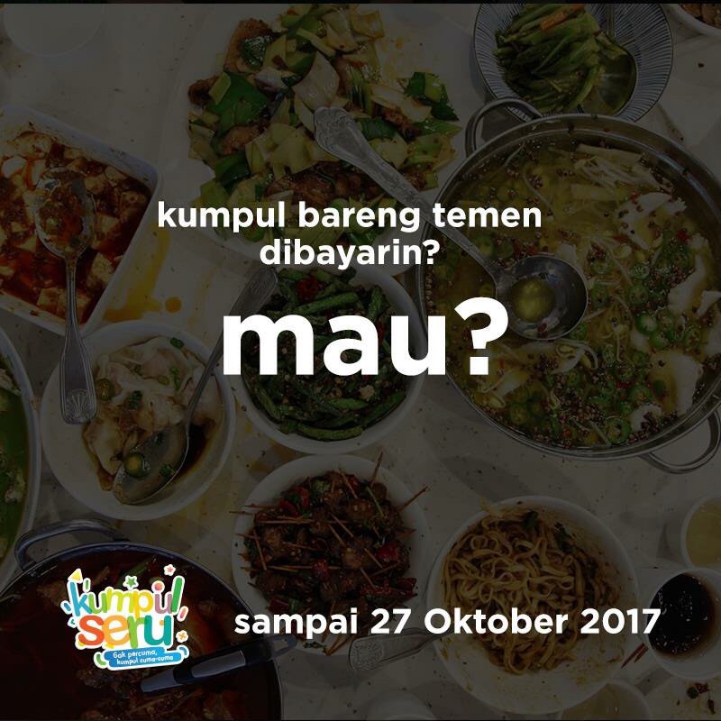 Super_Bunda's tweet photo. Ini beneran GRATISAN! Kumpul cuma-cuma buat Bunda dan teman. https://t.co/oPpje3soko