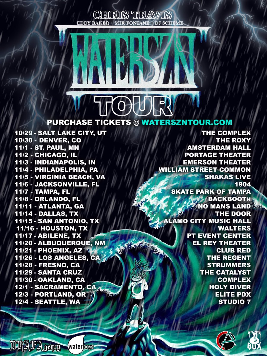 DKAFAgency's tweet photo. GET YOUR TICKETS TO THE " WATERSZN TOUR " -----> (https://t.co/tPY2vxyKnB) https://t.co/lnXH8JrSHp