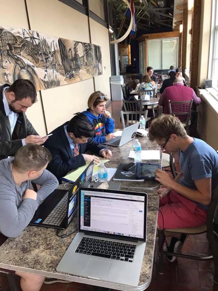 USMSpeechDebate's tweet image. This weekend the team competed at Louisiana Tech’s Hot &amp;amp; Spicy Tournament. John Beckham finished as a semi-finalist in the varsity division.