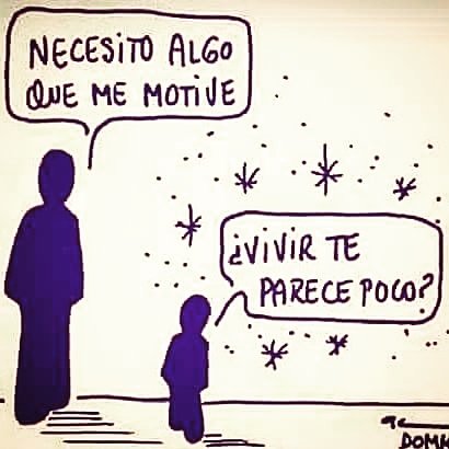 valetheplug's tweet photo. - Necesito algo que me motive.

- ¿Vivir te parece poco?

#Vida #Propósito #Motivación #Felicidad #ElArteDeVivirMejor https://t.co/8yGIFehAxc
