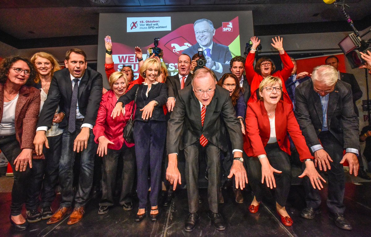 LAOLA in Hannover! Stephan Weil lässt die SPD leben #niedersachsen #ltwnds17 #wahl