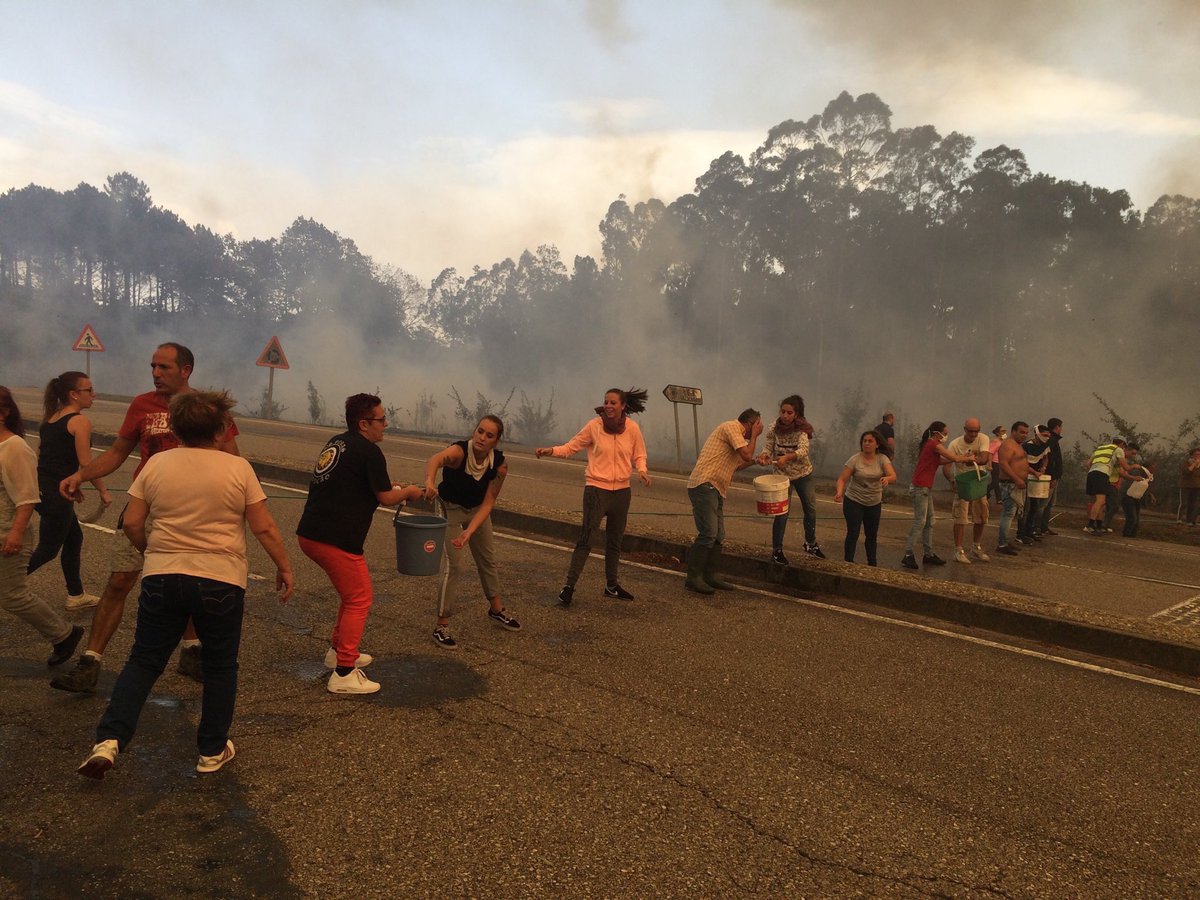 MarcoRocha's tweet photo. NOOO!!!
Galicia NO arde. A mi tierra la están quemando unos malnacidos! 
Qué dolor ver lo que está pasando. #QuemanGalicia
📸: Twitter https://t.co/E8GuuPYHGZ