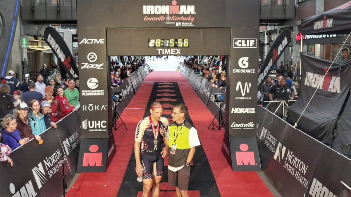 Congratulations to our guy @tri_starky on complete domination on the day at #IMLOU #comeback17 #neverlosehope #IRONMAN #imlouisville