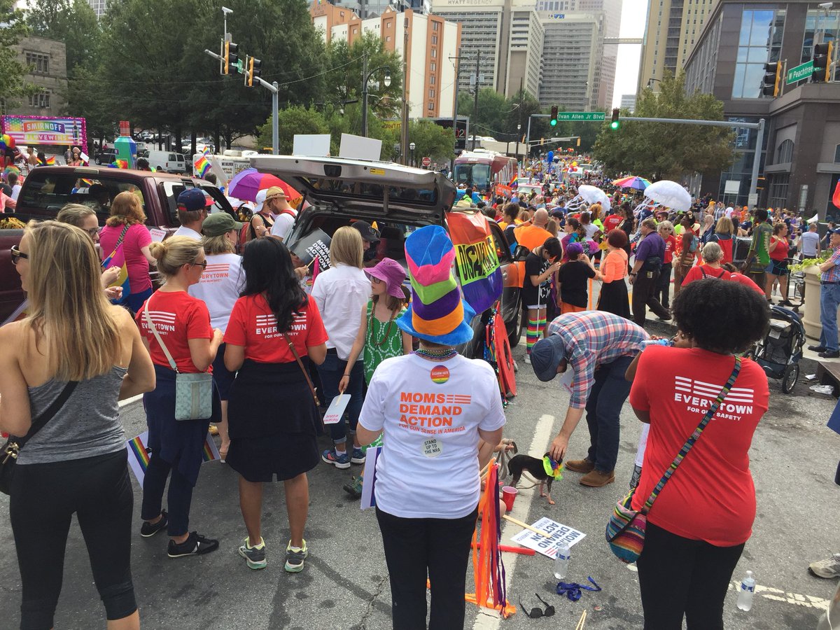 CommOutreachGaM's tweet photo. #AtlantaPride #DisarmHate #EveryTown #RejectTheNRA #TextRejectto64433  #TextReadyTo64433 #KeepingAPromise  @Everytown #gapol @MomsDemand https://t.co/LvalXTJ3as
