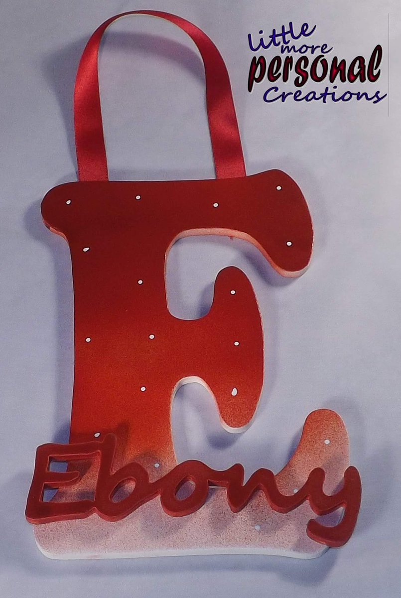 LmpCreations's tweet photo. #stylish #peronalised #handcrafted hanging letter with name #ebay #Advertising https://t.co/yRehlaPLd6 https://t.co/4Orkqil8vI