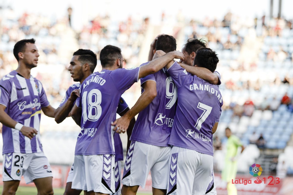 LaLigaArab's tweet photo. نتائج مباريات اليوم من الجولة العاشرة من #LaLiga123
#CórdobaNàstic 1-5
#AlmeríaRealValladolid 1-1
#AlbaceteSevillaAtlético 2-1
#ReusRayo 0-2 https://t.co/3Q4D9XwVb9