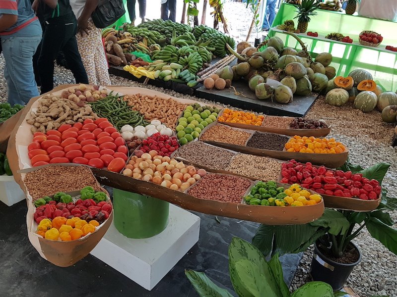 The bounty of #Jamaica.  We thank God that the ground is so generous to us!