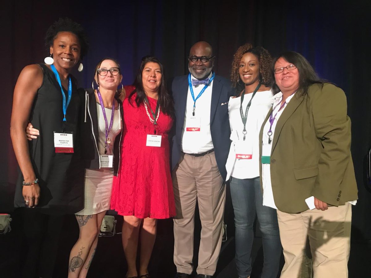 PrisonBirthProj's tweet photo. Check out this photo from #LTAS17. Thank you @SisterSong_WOC for hosting an amazing conference! We are proud to support this important work. https://t.co/Zn9C7K1o6b