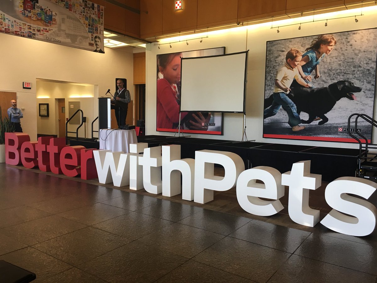 ChisUche's tweet photo. Awesome time judging the @Purina #BetterwithPets hackathon. As an obessed pet owner, I want #STL to be as loving towards my dog as I am. https://t.co/8adOU1saN3