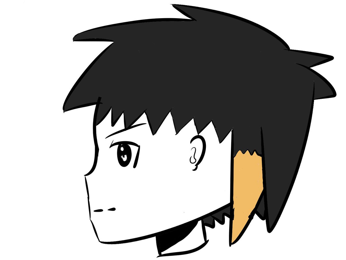 zake5p's tweet photo. @OmNomDomz Anime side view https://t.co/aG6oBAhlfx
