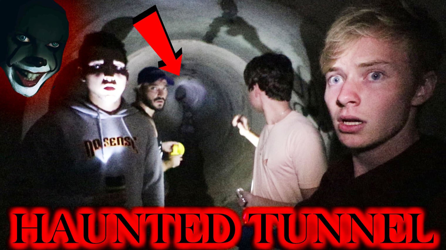 Sam And Colby Exploring Haunted Faze Rug Tunnel W Eltoncastee Itscoreyscherer T Co Ahx3cntwk5