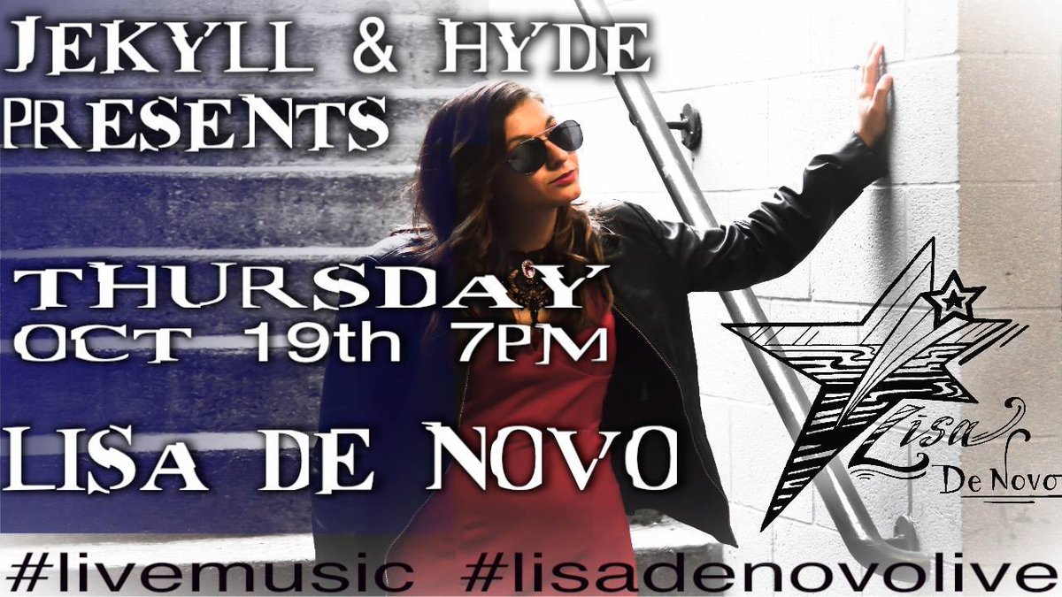 Thursday Night at Jekyll &amp; Hyde #lisadenovolive #lisadenovo #livemusic #cltmusic #charlotte #acoustic #covers #originals