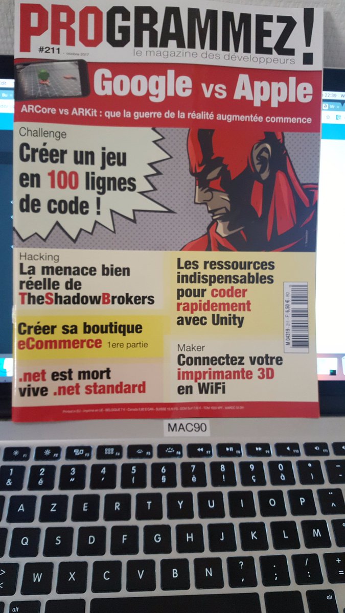 WajdiBenRabah's tweet image. My new #article is out in #Programmez! Create your first #AR #App using #Google #ARCore #Android #France #AugmentedReality 😍