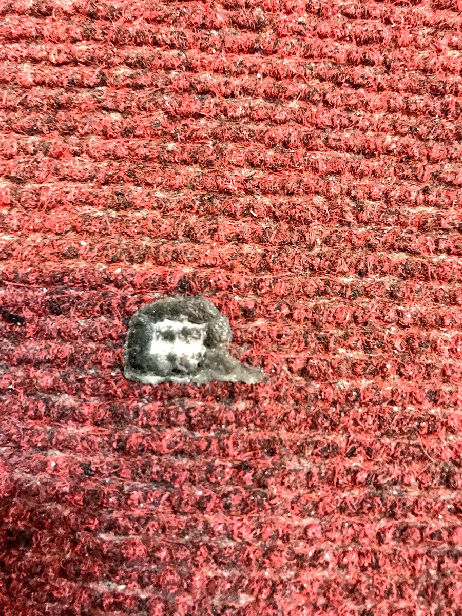 jojonation's tweet photo. I found #Jesus in the carpet of @rockoverclimb in #manchester @Pontifex #canigetanamen #Amen #miracle https://t.co/HkyBMvrpHG