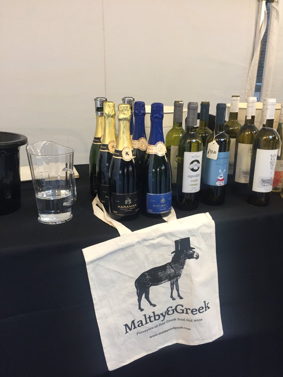 Effiwine's tweet photo. So lovely to see Maria @assyrtiko , Steve @hdnwines , Maria @Maria_SWR &amp; Yanos&amp; Stephan from @MaltbyGreek ! Thank you for spreading the🇬🇷🍷❤️ https://t.co/zy08nlW6ZE