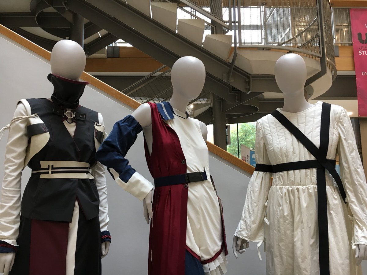 evelyn_arty's tweet photo. An fashion exhibition in the Ulster university art college 🎨 https://t.co/6ccuKfR9nw