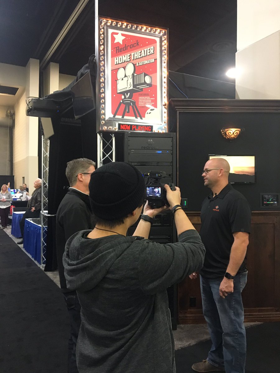 .<a href="/RedrockAV/">RedrockAV</a> is giving us the lowdown on the success of exhibiting at home shows. 👍🏼

#smarthome #DeseretNewsHomeShow