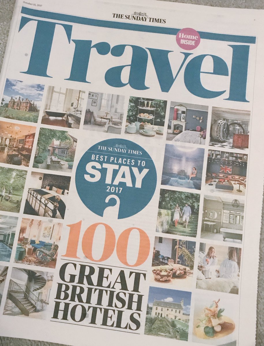 LauraAWheatley's tweet photo. Great to see @BoringdonHall, @AckergillTower and @LucknamPark included in the best places to stay #hotels #UK #100best @ST_Travel https://t.co/Va5vNMh8mA