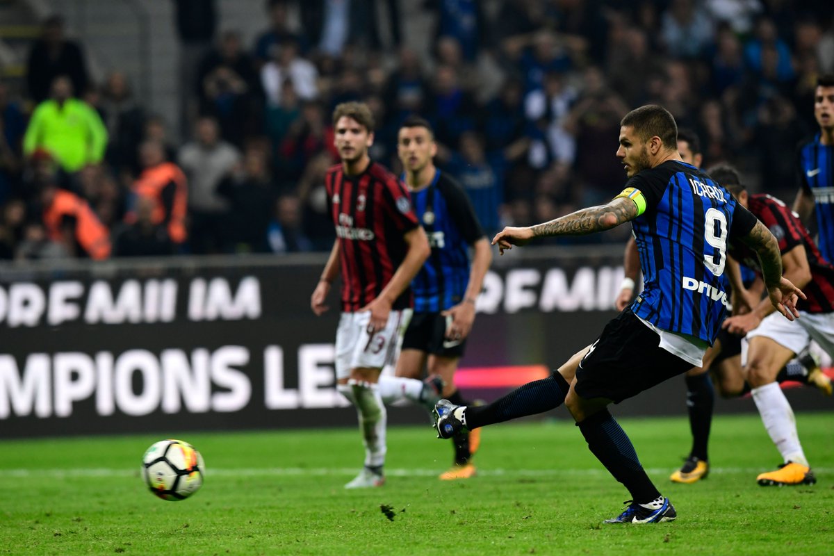 Squawka's tweet photo. Inter Milan 3-2 AC Milan FT:

Shots: 15-20
Pass accuracy: 73%-85%
Chances created: 13-13
Possession: 44%-66%

Now that's a Derby. ⚔️ https://t.co/PrRw07lRt7
