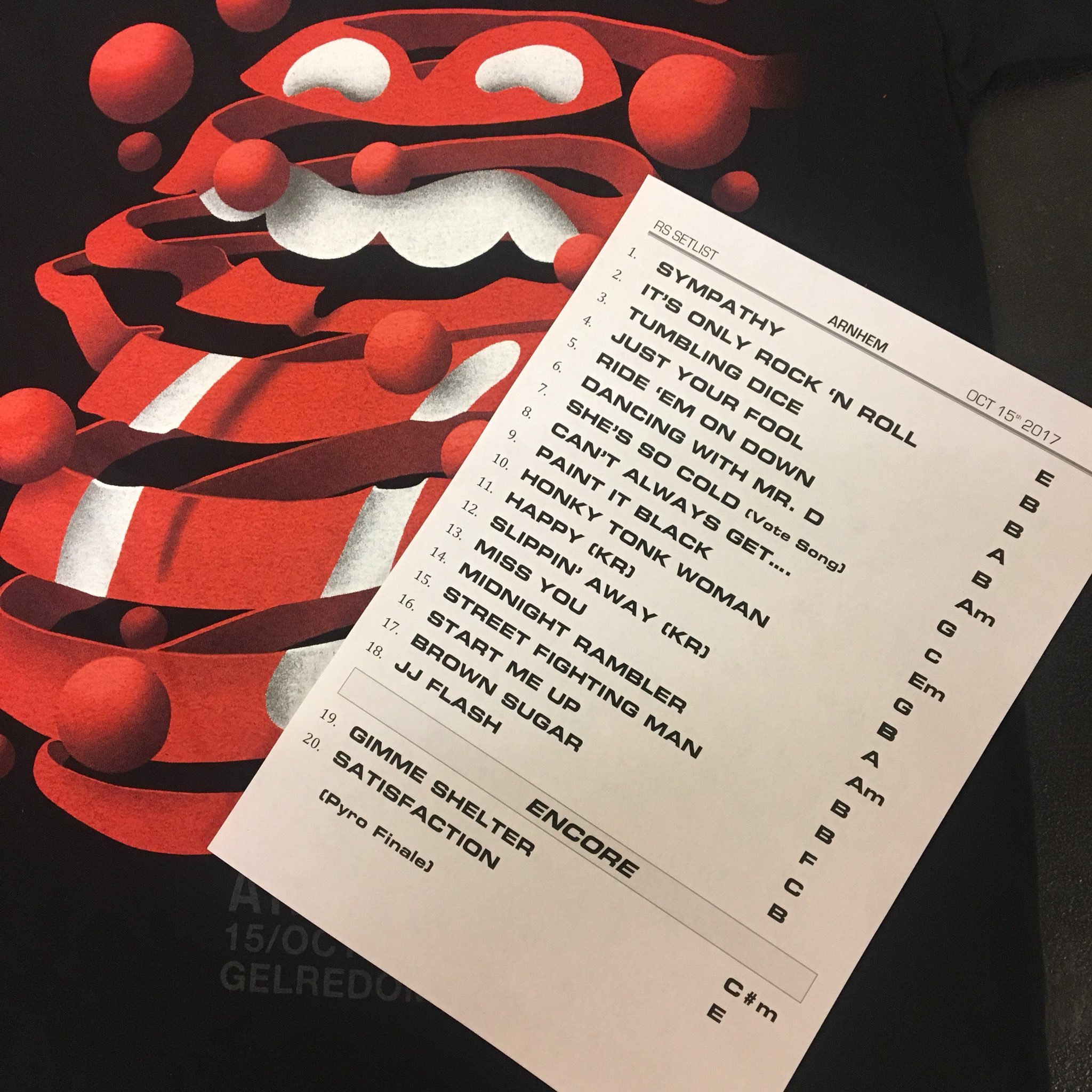 The Rolling Stones Thanks For An Amazing Evening In Arnhem Next And Final Stop On This Tour Paris Stonesnofilter T Co Pvptml60i9 Twitter