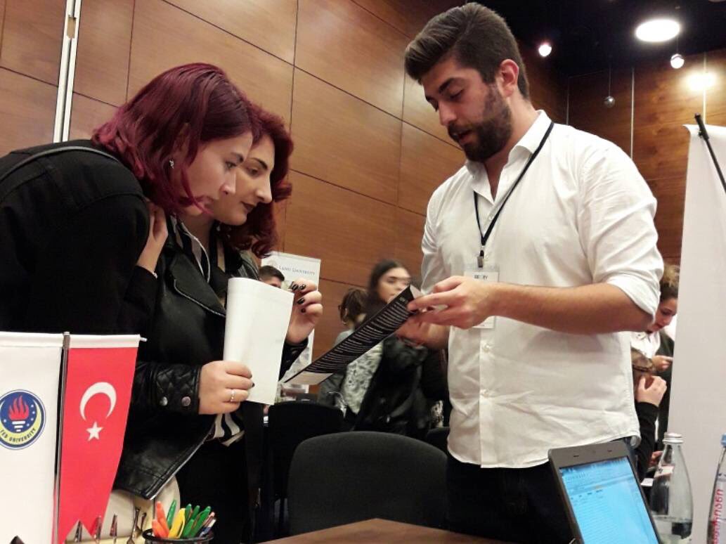 TED_Uni's tweet photo. We were at #baku & #tbilisi with #begingroup fairs this weekend.. We are excited to see #azeri & #georgian students at our campus! https://t.co/XiFK1mAAPP