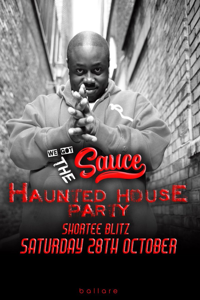 BallareCambs's tweet photo. Halloween is two weeks away, don't forget about our Fleek &amp; Sauce events 👀👻 https://t.co/mVTiSF2myu