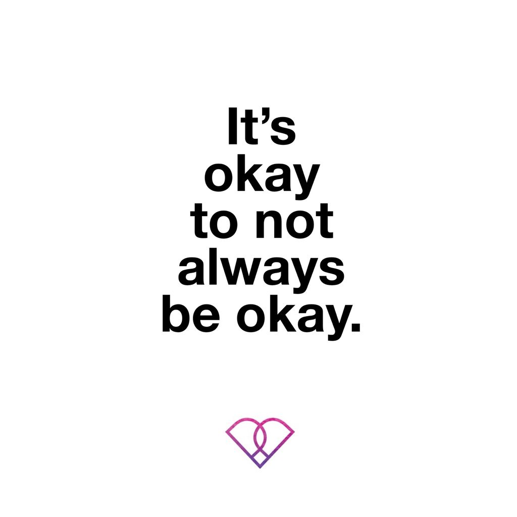 poppilateslife's tweet photo. Maybe you're not okay today. Tomorrow you might be. https://t.co/9NrRJD1GgB