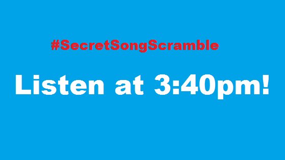 921thebeat's tweet photo. The #SecretSongScramble continues at 3:40pm today! Do you know all the songs? https://t.co/FUIYHsFB8z https://t.co/5HcHTov6I4