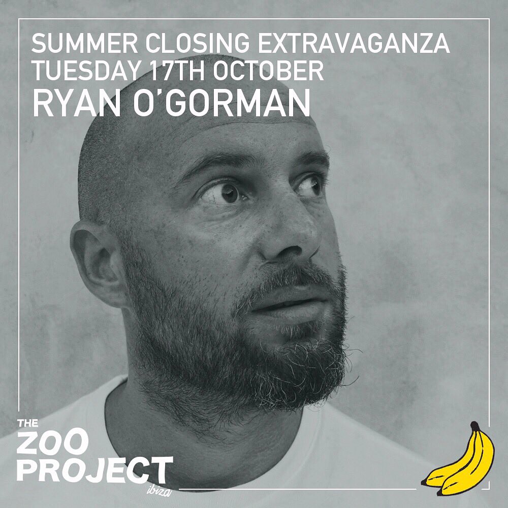 thezooproject's tweet photo. #RyanOGorman #zooevolution #thezooproject #closingparties #ibiza #ibiza2017 🍌💃😎 RSVP via our @facebook page 🙌 https://t.co/7E9cQ4C8MB