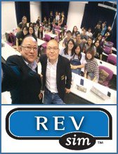 REDglobal_Sims's tweet photo. THEI University Hong Kong  Celebrates first use of REVsim with REDglobal partner Lucas Peng https://t.co/qhpn2apAwR