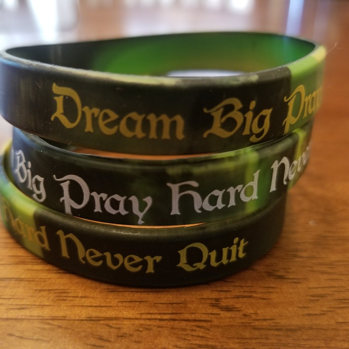 AycockJV's tweet photo. All the bands. Get them at
https://t.co/YwpBN4NrHk All profits this month go to local cancer charity.
Pink Shirts still available. https://t.co/HRusw6pTlm