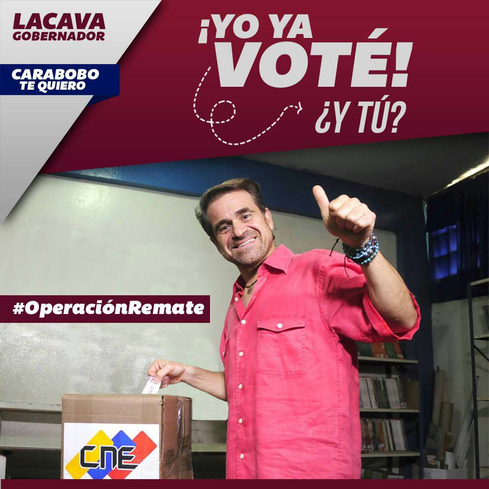 LacavaEnTuits's tweet photo. #OperacionRemate  vamos a todos a votar! https://t.co/uc2xd06zct