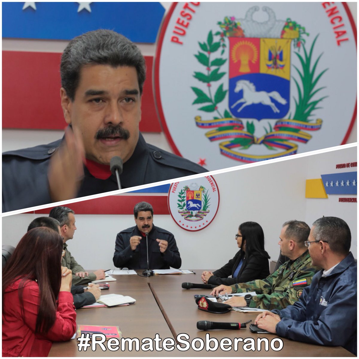 Pdte @NicolasMaduro: “Los venezolanos estamos demostrando al mundo que vivimos en una democracia plena” #RemateSoberano