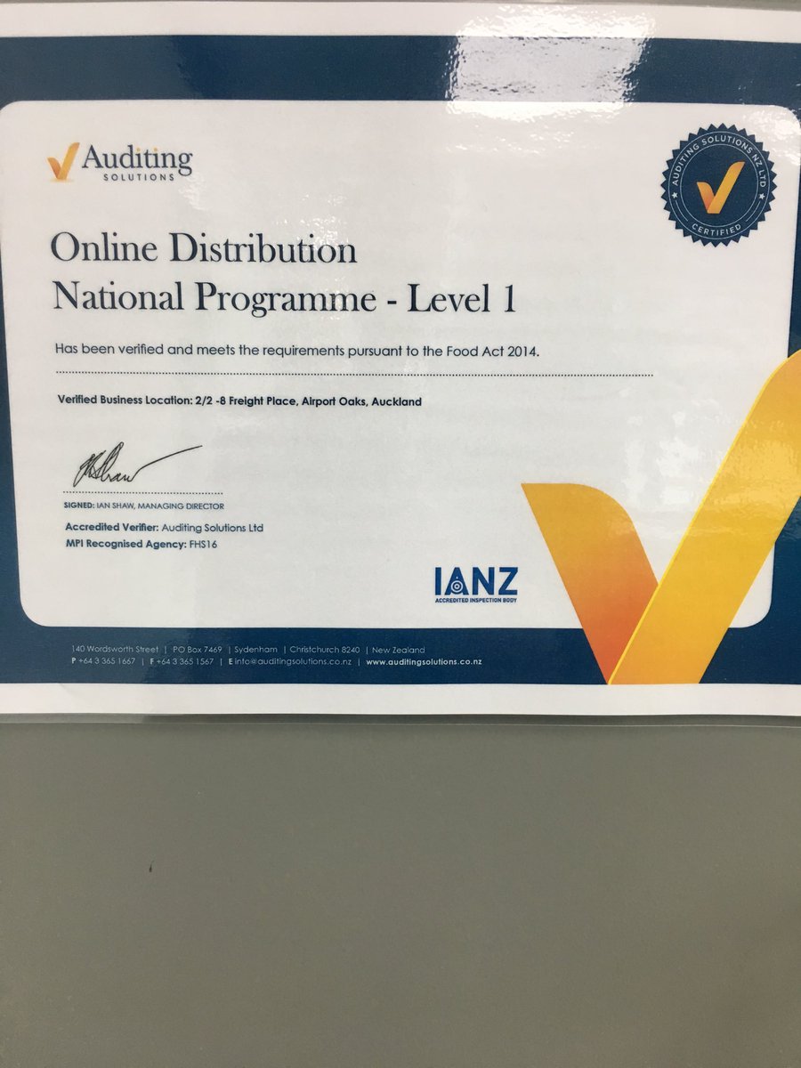 Online3PL's tweet photo. ✔️✔️✔️food safety accredited #3plsolution https://t.co/zBqPvOV5LA
