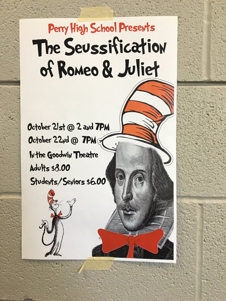 Hey, you should come see the show next weekend it's fantastic!