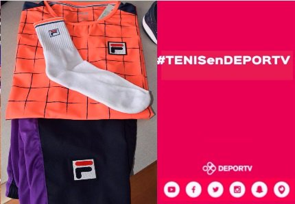canaldeportv's tweet photo. [SORTEO] ¡Nos seguís + RT + comentás con #TENISenDEPORTV y este conjunto gentileza de @filaargentina puede ser tuyo! 🎾 https://t.co/w0RIq7qHkc
