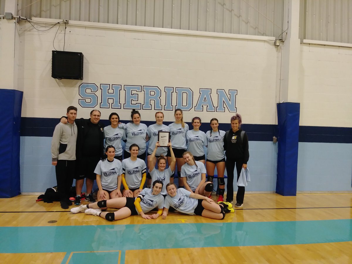 CambrianWVB's tweet photo. Lost 3-1 in the finals to a great Sheridan team. https://t.co/Leeu0j9yeJ