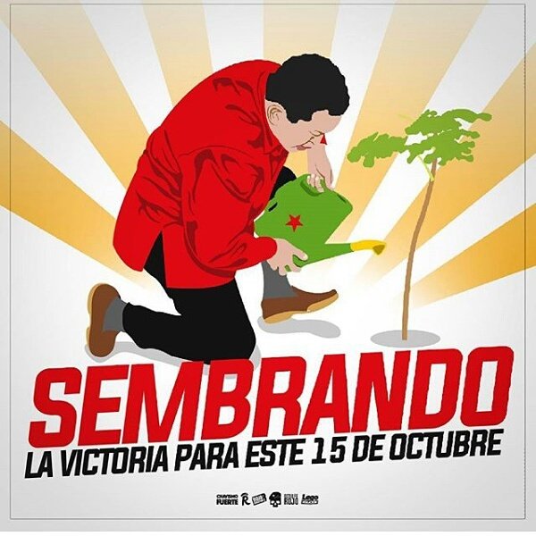 Inforojiita's tweet photo. Demostremos que somos los hijos de Chavez, vamos a la #OperaciónRemate por nuestra Patria Revolucionaria!!! @NicolasMaduro https://t.co/foO9kvWk5V