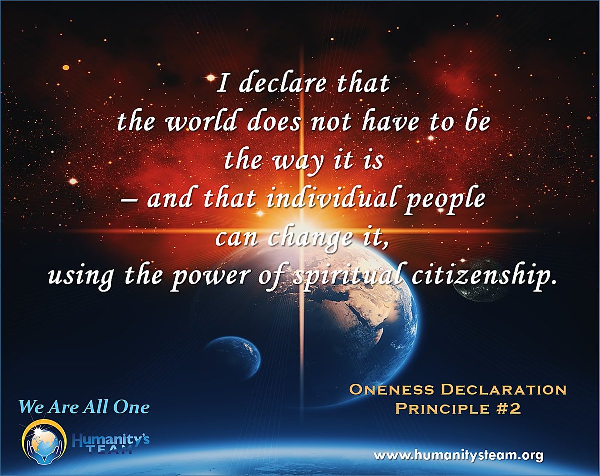 Humanitys_Team's tweet photo. “We Are All One” …. Sign &amp; support the Oneness Declaration today ~ https://t.co/TF8uLs3tsd https://t.co/hbGYmEMm0a
